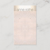 Carte De Visite Porte-oreille simple et élégant (Devant)