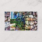 Carte De Visite Porte ouverte (Dos)