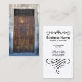 Carte De Visite porte venitienne (Devant / Derrière)