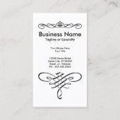 Carte De Visite porte venitienne (Dos)