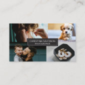 Carte De Visite Portefeuille de photographe personnalisable (Devant)