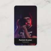 Carte De Visite Portefeuille simple et moderne QR Code Professionn (Devant)