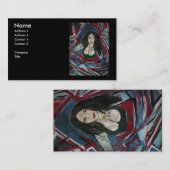 CARTE DE VISITE PORTO RICO DE LA FIÈVRE SUR L'ÎLE (Devant / Derrière)