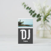 Carte De Visite Porto Rico DJ (Debout devant)