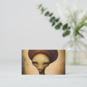 Carte De Visite Portrait Alien antique (Debout devant)