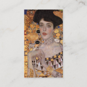 Carte De Visite Portrait d'Adele Bloch Bauer (détail) Gustav Klim