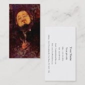 Carte De Visite Portrait de Diego Rivera d'artiste peint par (Devant / Derrière)