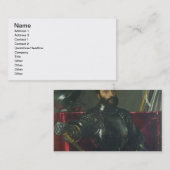 Carte De Visite Portrait de Francesco Maria Della Rovere, duc de (Devant / Derrière)