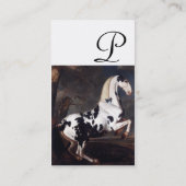 Carte De Visite Portrait d'un Monogramme Pie (Dos)