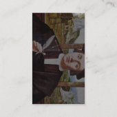 Carte De Visite Portrait d'un notaire par Quentin Massys (Dos)