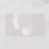 Carte De Visite Portrait D'Une Dame, Par Ambrogio De Predis (Dos)