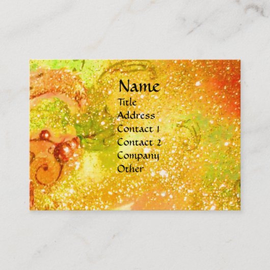 Carte De Visite PORTRAIT FLUTISTE / Mascarade vénitienne (Devant)