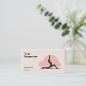 Carte De Visite Pose basse poupée - Instructeur de Yoga (Debout devant)