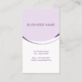 Carte De Visite Pose de pliage latéral Pilates | Couleur (Dos)