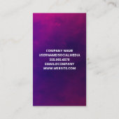 Carte De Visite Poses de yoga (Dos)