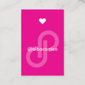 Carte De Visite Poshmark Merci (Dos)