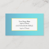 Carte De Visite Positivement sur le rivage (Devant)