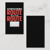 Carte De Visite Postal Worker Funny Mail Carrier (Devant / Derrière)