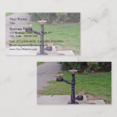 Carte De Visite Poste d'eau potable (Devant / Derrière)