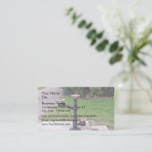 Carte De Visite Poste d'eau potable (Debout devant)