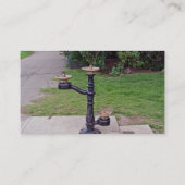 Carte De Visite Poste d'eau potable (Dos)