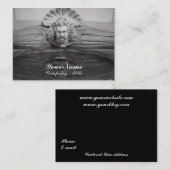 Carte De Visite Poste d'eau potable de Neptune (Devant / Derrière)