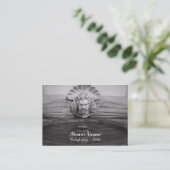 Carte De Visite Poste d'eau potable de Neptune (Debout devant)