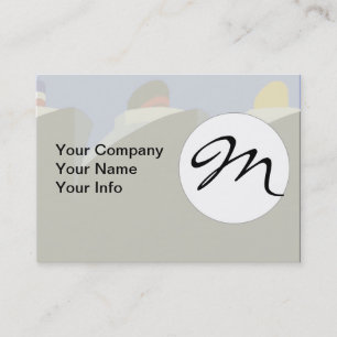 Carte De Visite Poster Art Déco des paquebots de croisière vintage