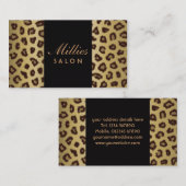 Carte de visite Poster de animal (Devant / Derrière)