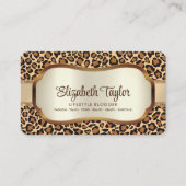 Carte de visite Poster de animal tendance (Devant)