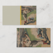 Carte De Visite Poster de baseball (Devant / Derrière)