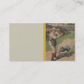 Carte De Visite Poster de baseball (Devant)