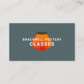 Carte De Visite Pot Conception, Cours De Poterie, Potters (Devant)