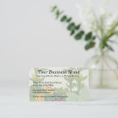 Carte De Visite Potager (Debout devant)