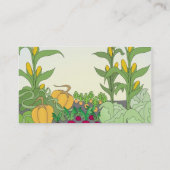 Carte De Visite Potager (Dos)