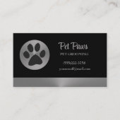 Carte De Visite Pote de chien Polka sur le service de grossissemen (Devant)