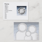 Carte De Visite Potelé (Devant / Derrière)