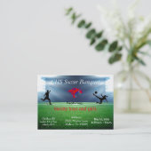 Carte De Visite Potelé, 3,5" x 2,5", 100 emballent, blanc (Debout devant)