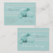 Carte de visite potelé de Shell de mer (Devant / Derrière)