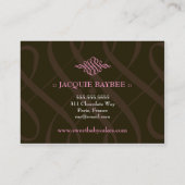 CARTE DE VISITE POTELÉ du ROSE 311-LUSCIOUS et du (Dos)