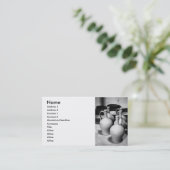 Carte De Visite Poterie (Debout devant)