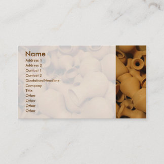 Carte De Visite Poterie