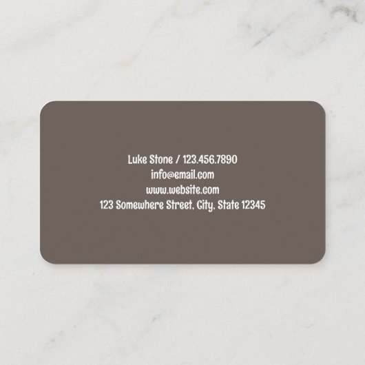 Carte De Visite Poterie artisanale (Dos)