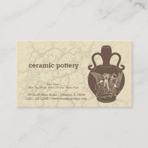 Carte De Visite Poterie céramique