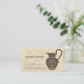 Carte De Visite Poterie céramique (Debout devant)