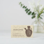 Carte De Visite Poterie céramique (Debout devant)