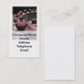 Carte De Visite Poterie et céramique (Devant / Derrière)