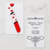 Carte De Visite potion amour (Devant / Derrière)