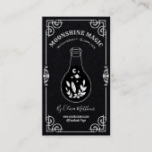 Carte De Visite Potion épelle - Machine noire (Devant)