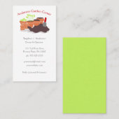 Carte De Visite Pots à fleurs du jardin du Garden Center (Devant / Derrière)